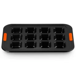 Bandeja molde antiadherente para 12 mini brownies - Acero al carbono - Le Creuset