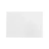 Bandeja rectangular ondulada blanca 30 x 25 cm