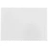 Bandeja rectangular ondulada blanca 40,5 x 30,5 cm