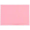 Bandeja rectangular ondulada rosa bebé 40 x 30 cm