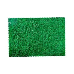 Bandeja rectangular ondulada césped 30 x 25 cm