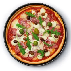 Bandeja redonda perforada para pizza Master Class 32 cm - Kitchen Craft