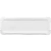 Bandejas de cartón estucadas blancas 12,5 x 38 cm (100)