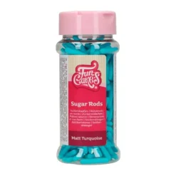 Barritas de azúcar azules 70 g - Funcakes