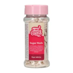 Barritas de azúcar blancas 70 g - Funcakes