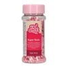 Barritas de azúcar rosas 70 g - Funcakes