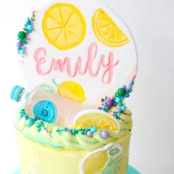 Base para topper personalizado círculo 8,5 cm