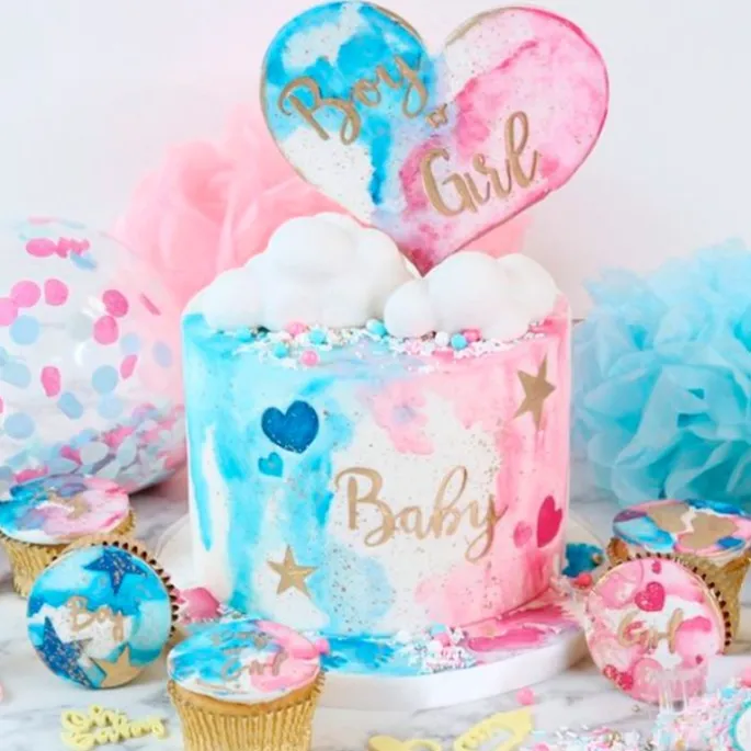 Base para topper personalizado corazón - Sweet Stamp