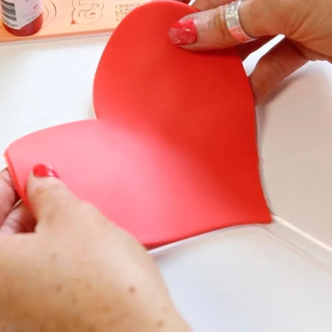 Base para topper personalizado corazón - Sweet Stamp