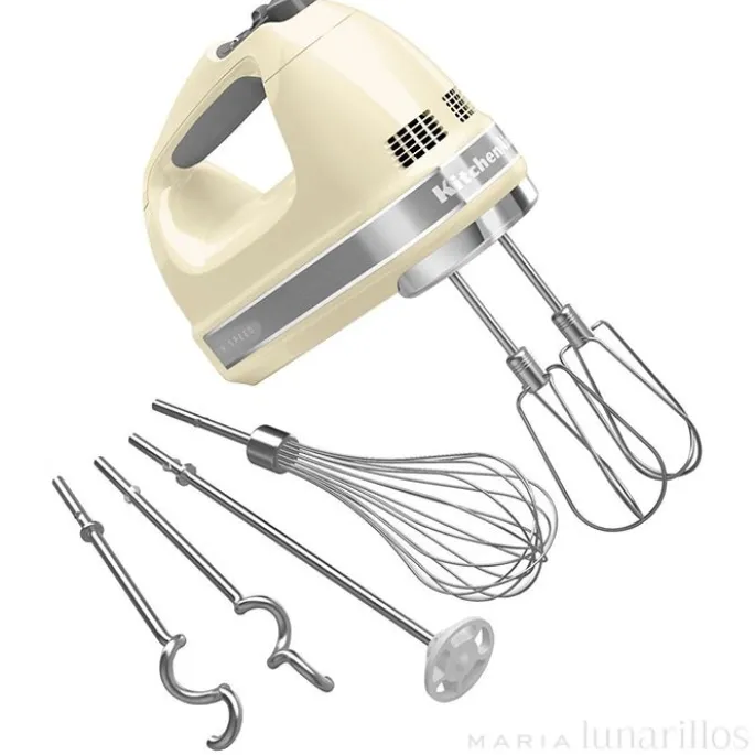 Batidora amasadora de mano o varillas eléctricas Crema - 5KHM9212 - KitchenAid
