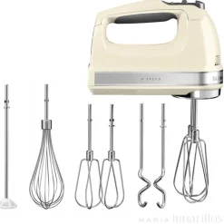 Batidora amasadora de mano o varillas eléctricas Crema - 5KHM9212 - KitchenAid
