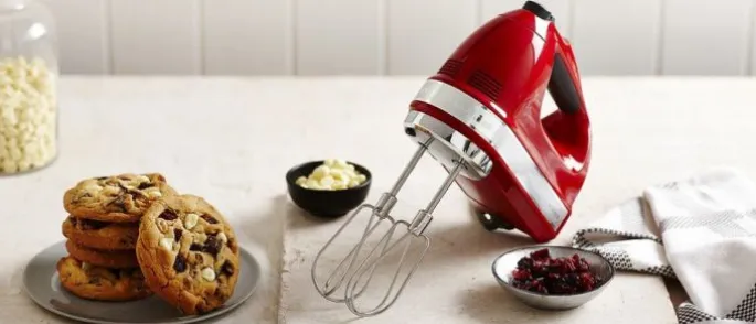 Batidora amasadora de mano o varillas eléctricas Roja - 5KHM9212 - KitchenAid