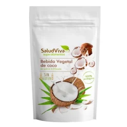 Bebida vegetal de coco en polvo ecológica 200 g - Sin gluten - SaludViva