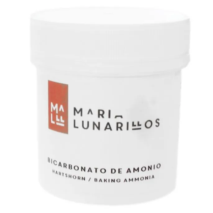 Bicarbonato de amonio o hartshorn 80 gr - María Lunarillos