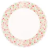Blondas blancas estrellas Navidad 30 cm (10) - Decora