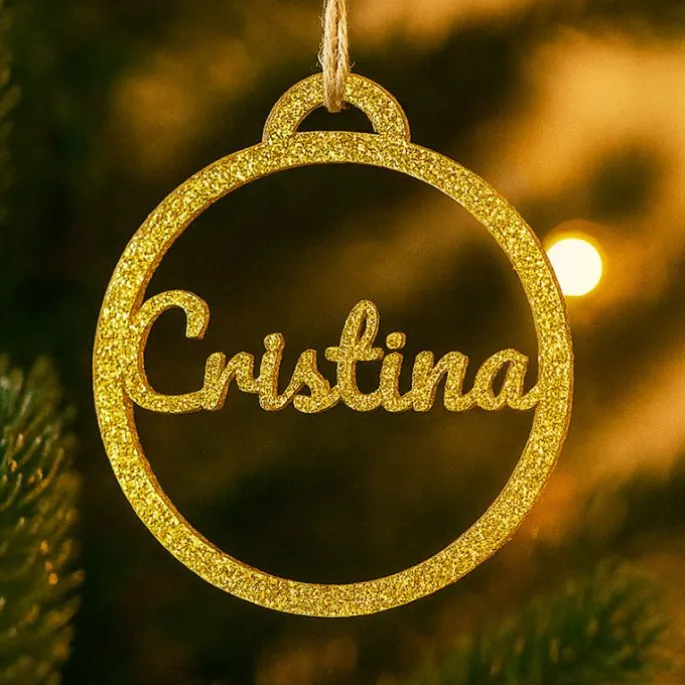 Bola personalizada para árbol de Navidad