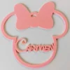 Bola personalizada para árbol de Navidad - Minnie Mouse