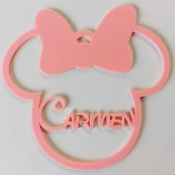 Bola personalizada para árbol de Navidad - Minnie Mouse