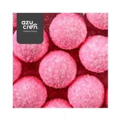 Bolas de azúcar con purpurina rosa fucsia 60 g - Azucren