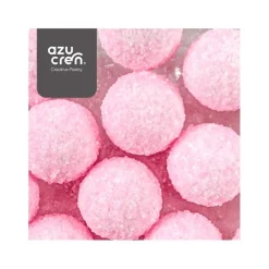 Bolas de azúcar con purpurina rosa bebé 60 g - Azucren