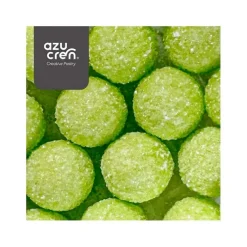 Bolas de azúcar con purpurina verde lima 60 g - Azucren