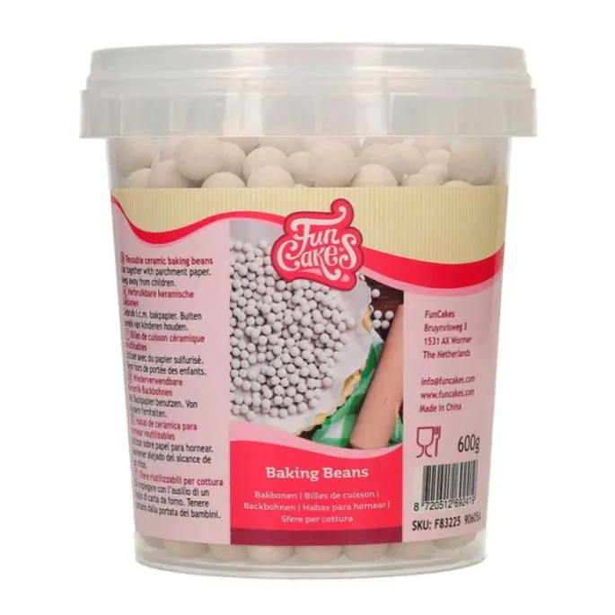 Bolas de cerámica para hornear masas 600 g - Funcakes