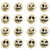 Bolas de chocolate blanco caras terror Halloween (40)