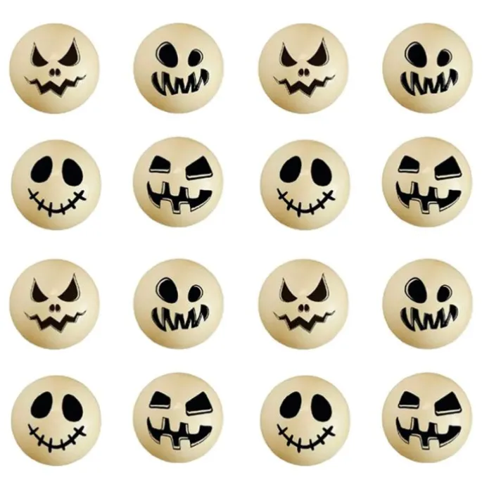Bolas de chocolate blanco caras terror Halloween (40)