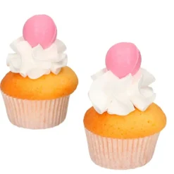 Bolas de chocolate rosas (8) - Funcakes