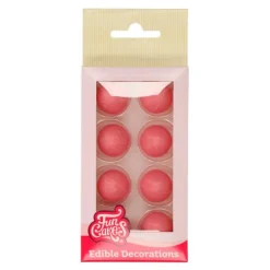 Bolas de chocolate rosas (8) - Funcakes