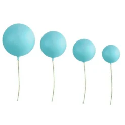 Bolas decorativas azules bebé (20) - Azucren