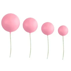 Bolas decorativas rosas bebé (20) - Azucren