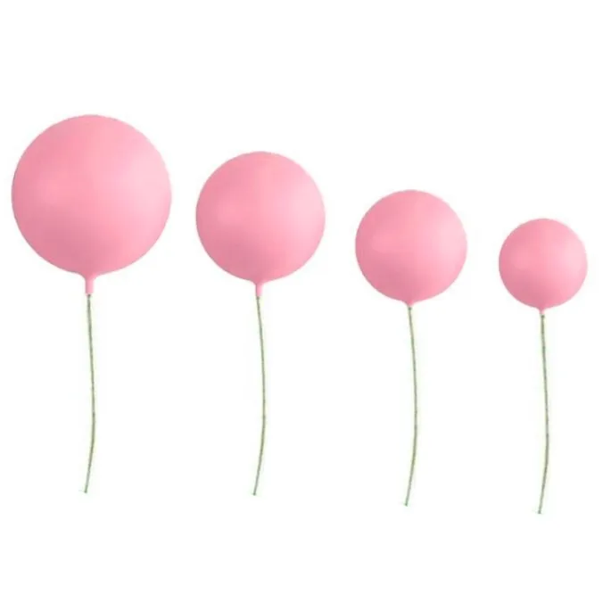 Bolas decorativas rosas bebé (20) - Azucren