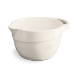 Bol con asa y pico crema 2,5 litros - Cerámica - Emile Henry
