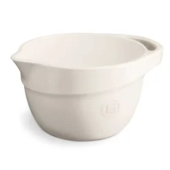 Bol con asa y pico crema 3,5 litros - Cerámica - Emile Henry