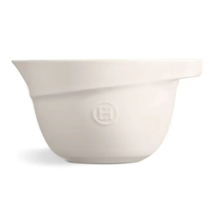 Bol con asa y pico crema 3,5 litros - Cerámica - Emile Henry