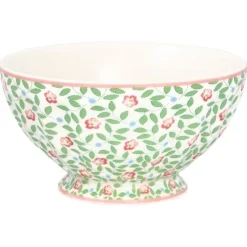 Bol de cerámica francés XL Lotta White 400 ml - GreenGate