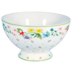 Bol de cerámica para sopa Karolina White 500 ml - GreenGate