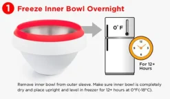 Bol heladera azul - Ice Cream Maker - Zoku