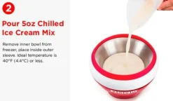Bol heladera azul - Ice Cream Maker - Zoku