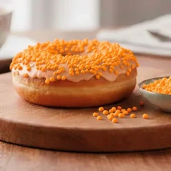 Bolitas de azúcar Dekocrunchies sabor naranja 100 g - Dekora