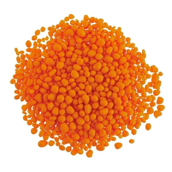 Bolitas de azúcar Dekocrunchies sabor naranja 100 g - Dekora