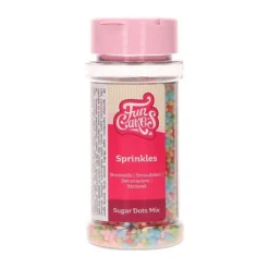 Bolitas de azúcar multicolor 80 g - Funcakes