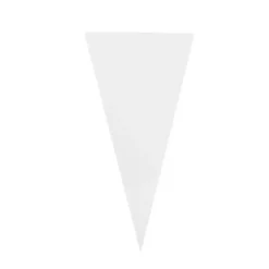 Bolsa con forma de cono para gominolas Transparente 39 cm