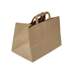 Bolsa de papel kraft para cajas de tartas y cupcakes 32 x 24 cm
