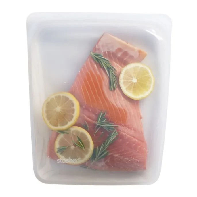 Bolsa ecológica reutilizable blanca 26 cm - Silicona - Stasher