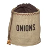 Bolsa para cebollas 22 cm - Arpillera - Kitchen Craft