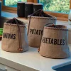 Bolsa para patatas 23 cm - Arpillera - Kitchen Craft