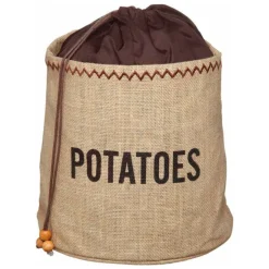 Bolsa para patatas 23 cm - Arpillera - Kitchen Craft