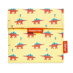Bolsa reutilizable Dino Snack'n'Go Animals - Tela - Roll'eat